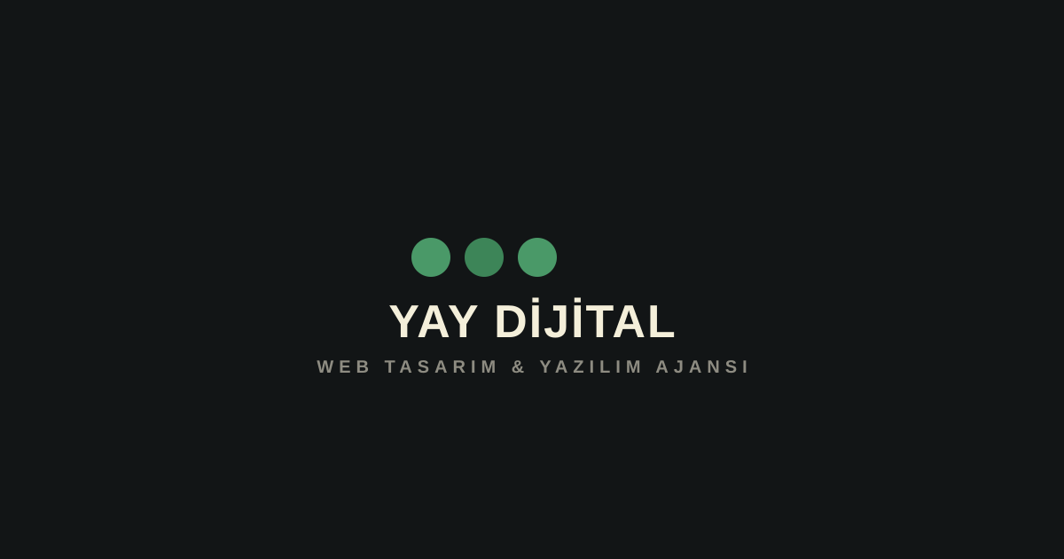 Yay Dijital | Web Tasarım & Yazılım - Kocaeli logo